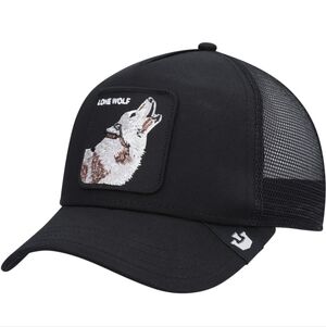 Goorin Bros. Black the Lone Wolf Trucker Snapback Hat
